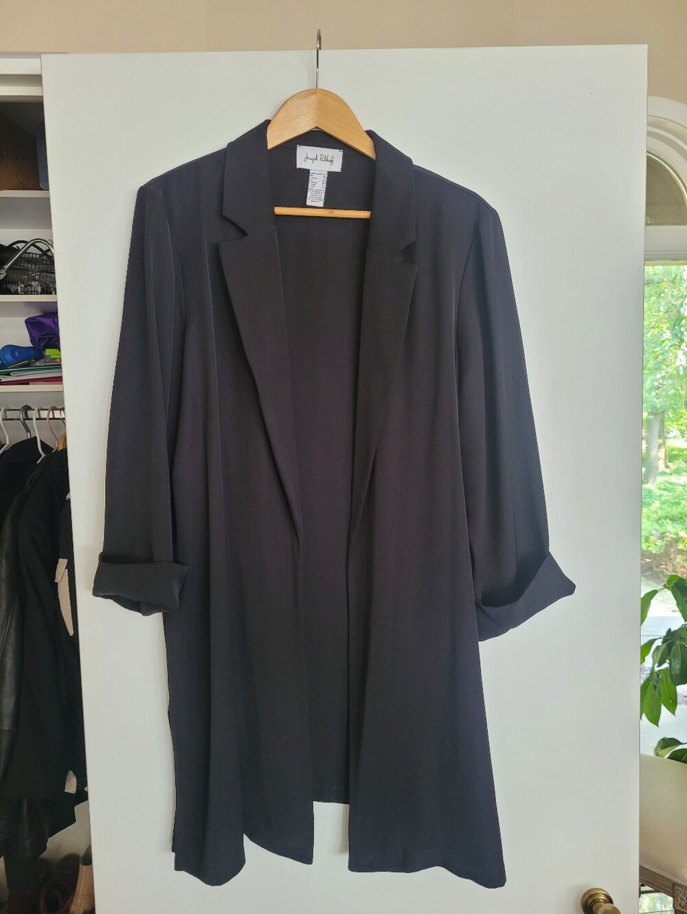 Joeseph Ribkoff Open Cardigan Blazer 16 Nwot